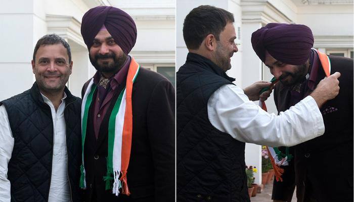 Navjot Singh Sidhu joins Congress ahead of Punjab elections, to contest from Amritsar