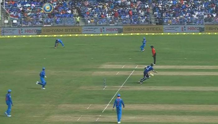 WATCH: Jasprit Bumrah produces stunning throw to run-out England&#039;s Alex Hales