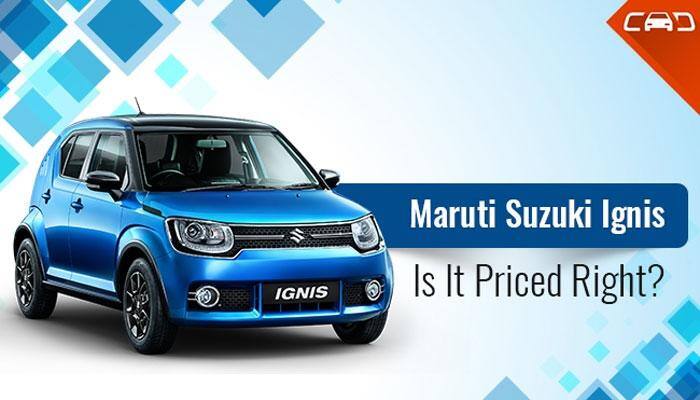 Maruti Suzuki Ignis – Is the car competitively priced?