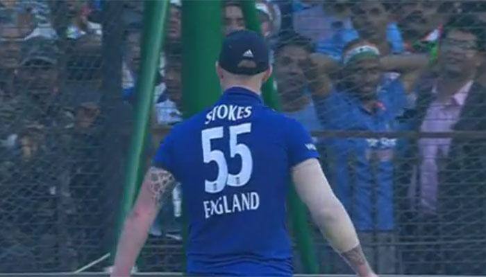 India vs England: No escape for Ben Stokes; got hit on the face by ball boy — VIDEO