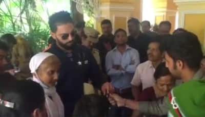 WATCH: After scoring his 14th ODI ton, comeback man Yuvraj Singh meets cancer patients
