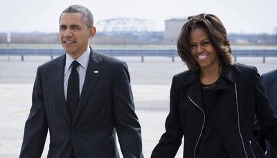 Obama and Michelle tweet one final time