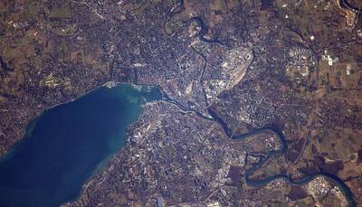 French astronaut Thomas Pesquet shares breathtaking view of Geneva and its lake from ISS!