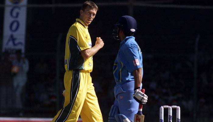 I have been sledged by Sachin Tendulkar, says Australian legend Glenn McGrath