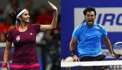 Australian Open: Leander Paes off to winning start, Sania Mirza ousted in mixed doubles