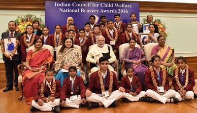 PM Modi presents bravery awards to 25 children - Read their amazing stories 