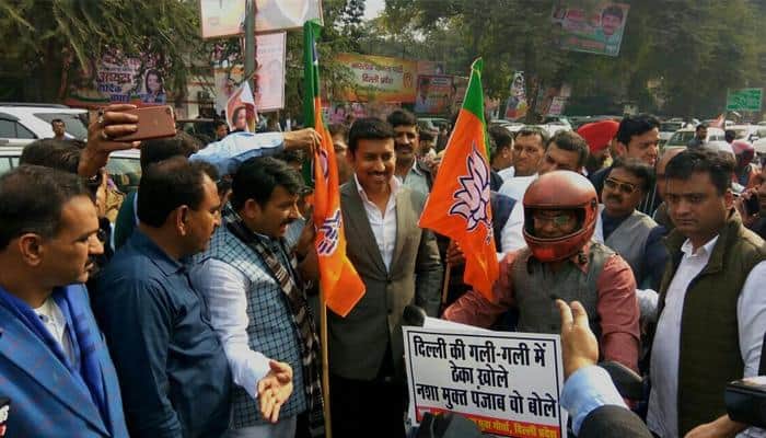 BJP sends 250 bikers to &#039;expose&#039; Arvind Kejriwal, AAP in Punjab