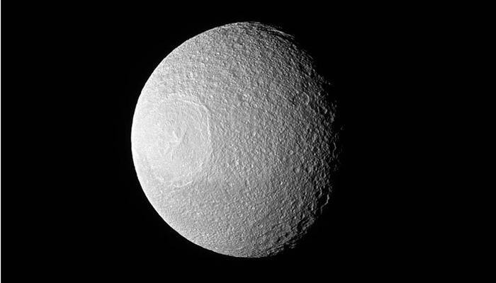 NASA shares beautiful image of Saturn&#039;s larger icy moon &#039;Tethys&#039;