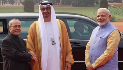 Abu Dhabi Crown Prince, guest of honour for Republic Day 2017, gets ceremonial welcome