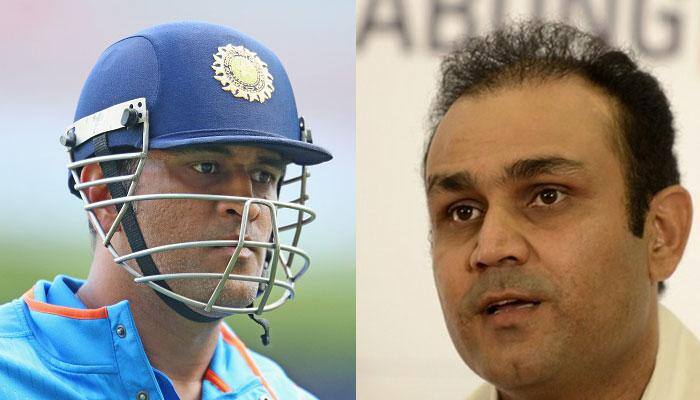 Like father, like son: Virender Sehwag&#039;s son owns Twitter with MS Dhoni sketch