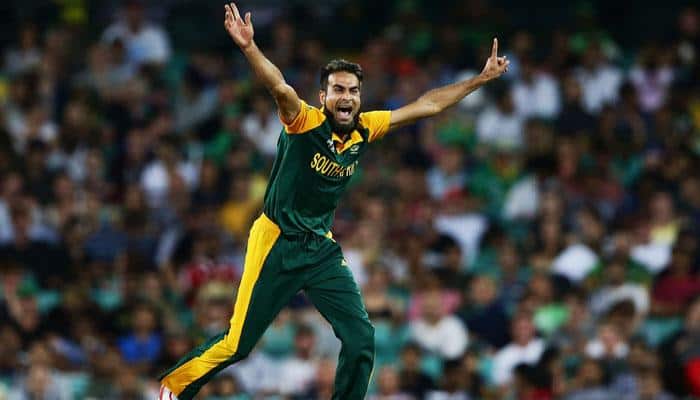 South Africa spinner Imran Tahir reprimanded by ICC for revealing Junaid Jamshed t-shirt during match
