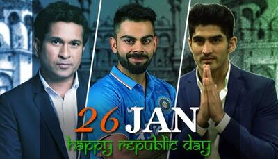 Republic Day: Sachin Tendulkar, Virat Kohli, other sportspersons wish countrymen on 68th Republic Day