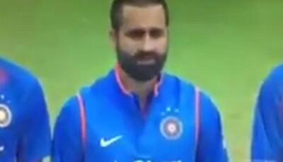 WATCH: Did Parvez Rasool insult national anthem prior to 1st T20I between India and England?
