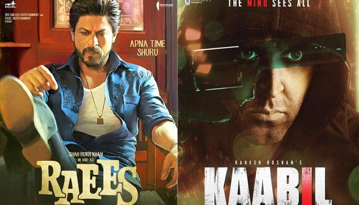 Shah Rukh Khan's 'Raees' vs Hrithik Roshan's 'Kaabil'—Check out latest Box Office collections!