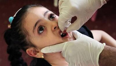 President Pranab Mukherjee launches pulse polio immunization programme