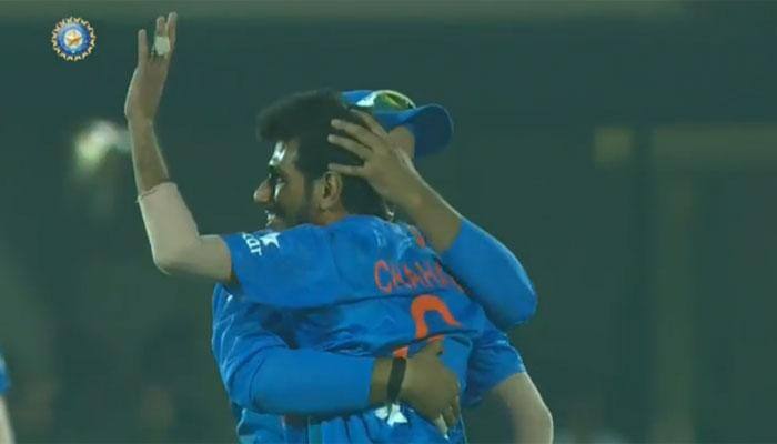 WATCH: Yuzvendra Chahal&#039;s epic celebration after sweet revenge against England