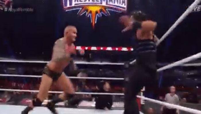 WATCH: Randy Orton stuns Roman Reigns to win WWE Royal Rumble for second time