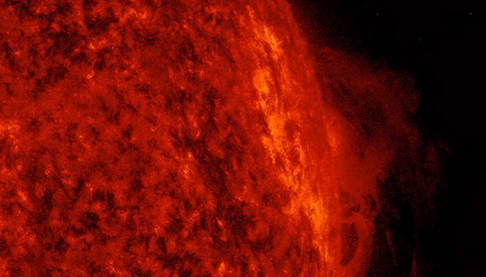 NASA's SDO spots churning solar prominence above Sun's surface - Watch
