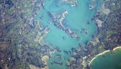Pastel colours give Port Navalo a mesmerising look - Thomas Pesquet shares image from ISS!