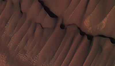 NASA shares beautiful image of Dunes during Martian northern summer!
