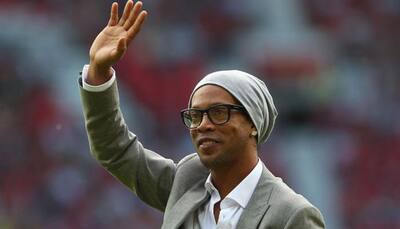 Former Barcelona star Ronaldinho returns to club as ambassador on 10-year deal
