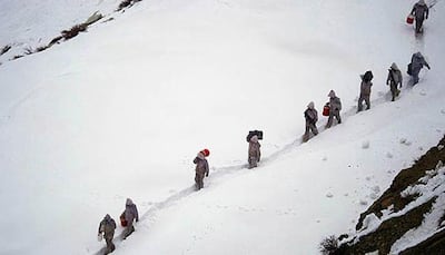 J&K: Jawan forced to trek through snow, carries mother's dead body on shoulder