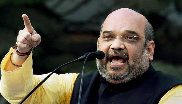 Two &#039;Shehjadas&#039; joined hands in UP, one looted country, other plundered state: Amit Shah