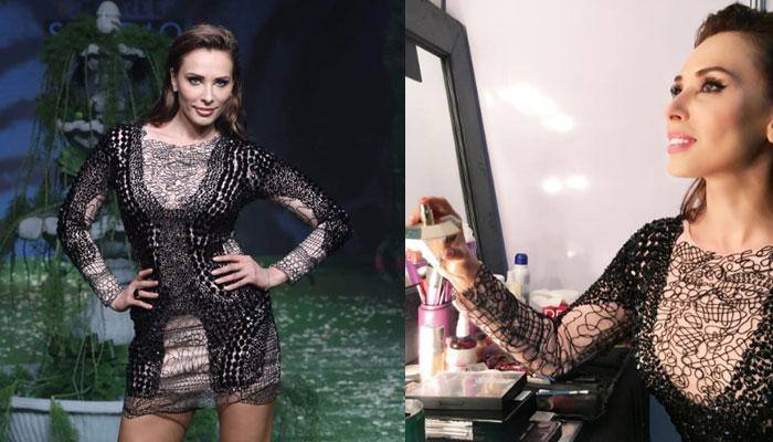 Iulia Vantur makes her maiden walk on Lakme Fashion Week runway!