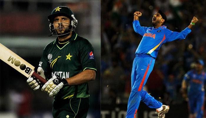 Amid bitter Indo-Pak relations, Harbhajan Singh wishes Shahid Afridi and Peshawar Zalmi good luck for PSL