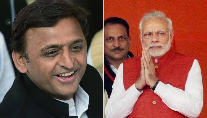 BJP slams Akhilesh, says one who couldn't save themselves are talking about nation