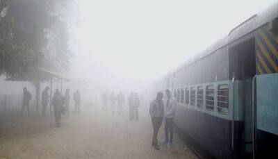 At least 34 trains delayed, 12 rescheduled due to fog