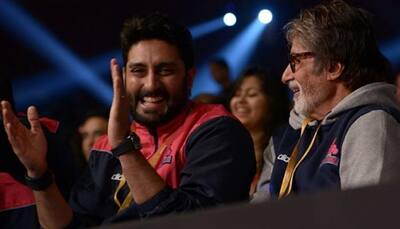 Amitabh Bachchan wishes son Abhishek happy birthday with adorable message