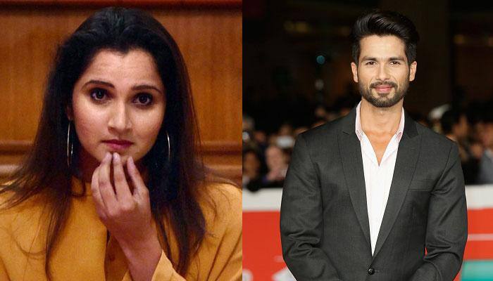 Sania Mirza denies dating Bollywood actor Shahid Kapoor in the past during Karan Johar&#039;s show