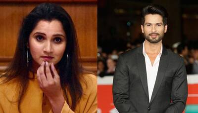 Sania Mirza denies dating Bollywood actor Shahid Kapoor in the past during Karan Johar's show