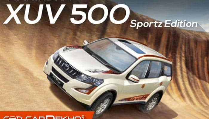 Mahindra XUV500 Sportz Edition launched at Rs 16.53 lakh