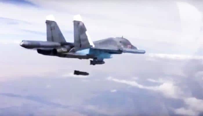 Russian jets bombard Syria&#039;s rebel-held Idlib city, 15 dead: Reports