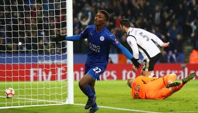 Relief for Claudio Ranieri as Wilfred Ndidi rocket downs Derby County