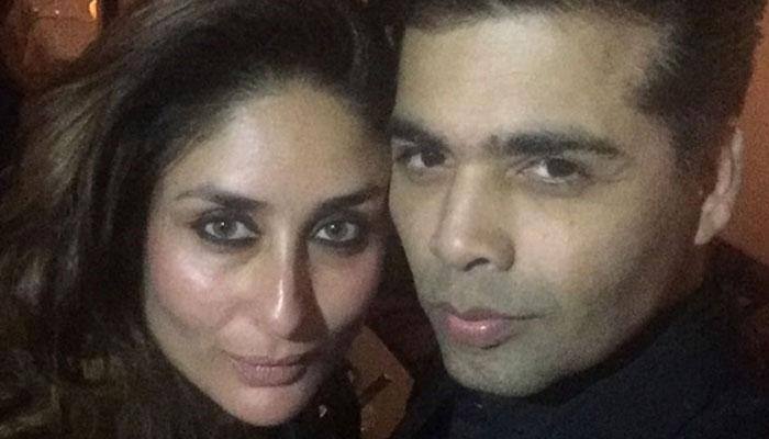 Karan Johar poses with his &#039;favourite&#039; Kareena Kapoor Khan! 