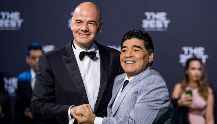 Argentina&#039;s football legend Diego Maradona given FIFA ambassadorial role