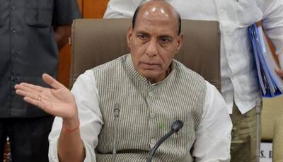 Minus + Minus = Minus: Rajnath Singh's definition of Samajwadi Party-Congress alliance