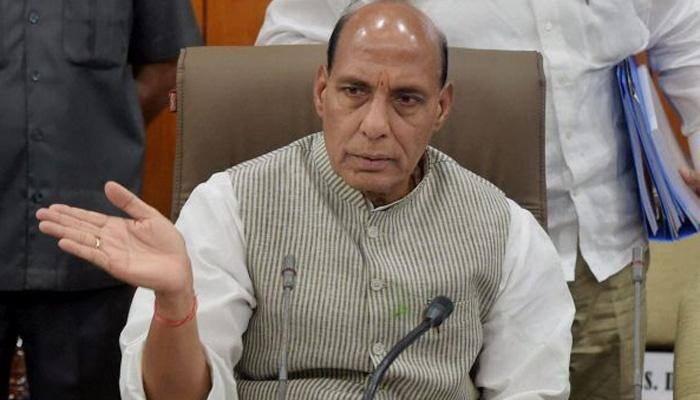 Minus + Minus = Minus: Rajnath Singh's definition of Samajwadi Party-Congress alliance