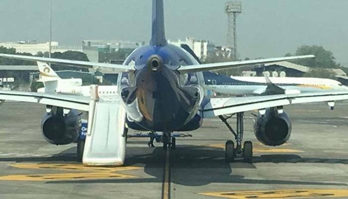 Passenger opens emergency exit door of IndiGo aircraft at Mumbai airport, one injured