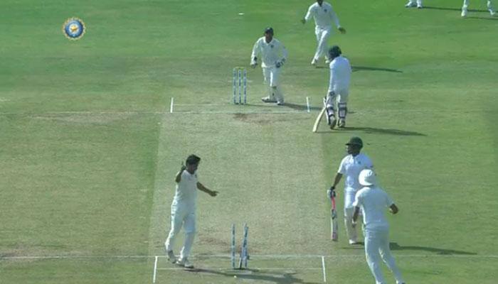 WATCH: Umesh Yadav rocket throw rattles Bangladesh in Hyderabad
