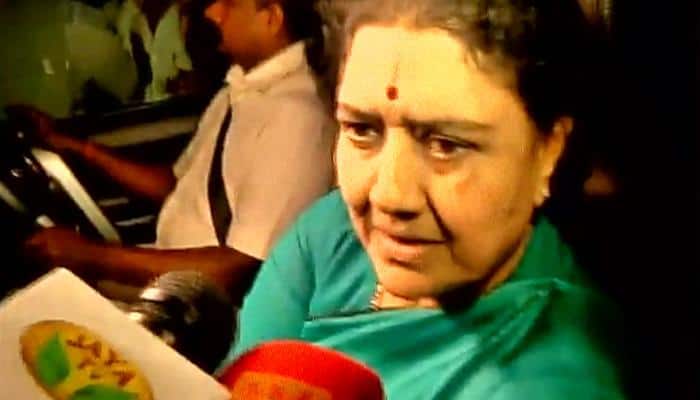 Delay in swearing-in is to break AIADMK, will start &#039;new kinds of protest&#039; from Sunday: Sasikala