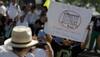 Marchers across Mexico vent anger over Donald Trump, and their own president