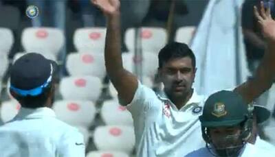 WATCH: R Ashwin's send-off to Bangladesh skipper Mushfiqur Rahim on Day 5 of one-off Test
