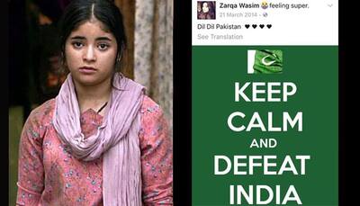 Twitterati rips apart Dangal star Zaira Wasim's mother's pro-Pakistan Facebook posts on Indo-Pak cricket