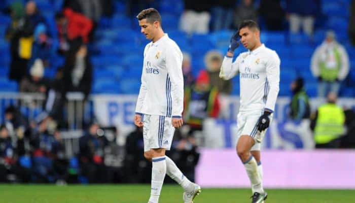 Injured Cristiano Ronaldo a doubt for Real Madrid&#039;s Champions League clash with Napoli