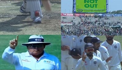 WATCH: When Virat Kohli took on third umpire and reversed his not-out decision to out