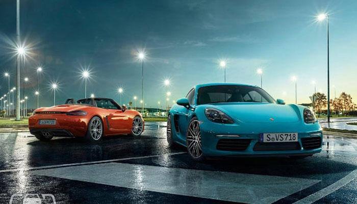 Porsche 718 Cayman, Boxster to be launched tomorrow 